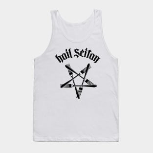 Hail Seitan - Go vegan 1.2 (black) Tank Top